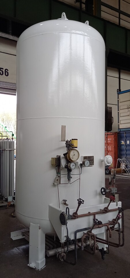 Lagertank Messer Griesheim Gas tank for oxygen LOX argon LAR nitrogen LIN 3240L: billede 7