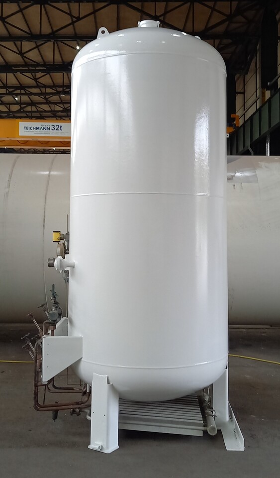 Lagertank Messer Griesheim Gas tank for oxygen LOX argon LAR nitrogen LIN 3240L: billede 3