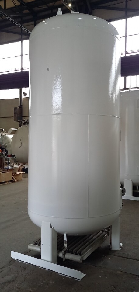 Lagertank Messer Griesheim Gas tank for oxygen LOX argon LAR nitrogen LIN 3240L: billede 6
