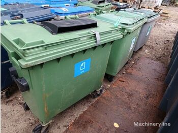 Affaldsmaskine - veksellad Skraldecontainere 3 stk: billede 1