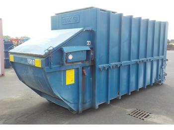 Liftdumpercontainer TIEK SSC14AK Waste Skip Compactor: billede 1
