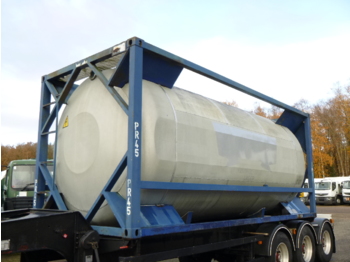 Tankcontainer til transportering fødevarer UBH Food (beer) tank container 20 ft / 23.6 m3 / 1 comp: billede 1