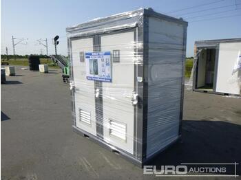 Skibscontainer Unused Portable Toilet, Double Closetool Container, L1300*W2160*H2360mm: billede 1