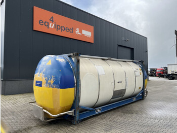 Lagertank til transportering kemikalier Van Hool 35.000L/1-comp., 20FT swapbody, UN Portable T7, 5Y- + CSC-inspection: 12/2023: billede 1