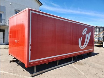 Ackermann Storage Container ALUMINIUM Container - Veksellad til varevogne