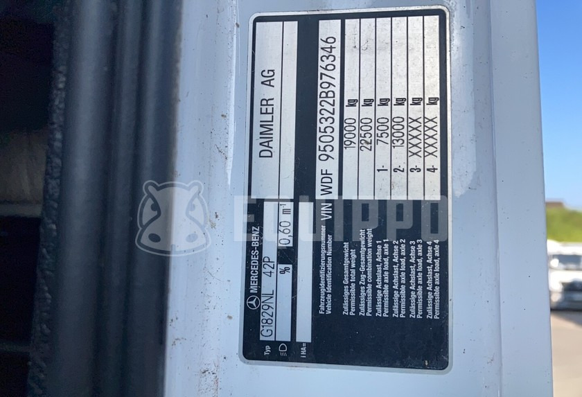 Mercedes-Benz Axor Optifant 8000 HP Sweeper - Fejebil: billede 5