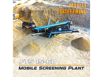 FABO FTS 15-60 MOBILE SCREENING PLANT 150-220 TPH | AVAILABLE IN STOCK - Mobil knuser: billede 1