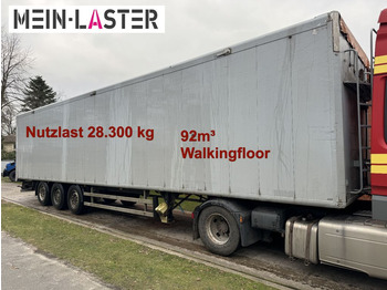 Kraker CF 300 92 m³ Liftachse TÜV 4-24 NL 28,3 t  - Walking floor sættevogn: billede 1