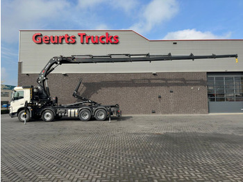 Volvo FMX 500 8X4 HIAB HAAKARM + HIAB 548 E-8 KRAAN/KR - Lastbil kroghejs: billede 1