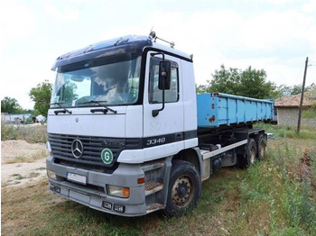 Mercedes-Benz Actros 3340 6X4 abroll tipper + container - Lastbil kroghejs: billede 1