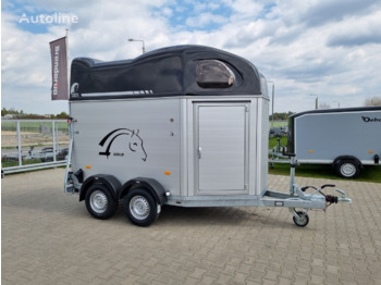 Cheval Liberté Gold First Alu for two horses with tack room 2000 kg GVW trailer - Hestetrailer: billede 1