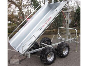 Vemac ATV Quad 2ton Rückewagen Holzrückewagen Forst Kran Traktor - Skovvogn: billede 4