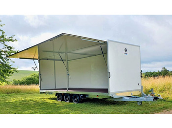 Hapert Hapert Verkaufsanhänger 600x234x210 Auffahrpaket - Salgsvogn: billede 1