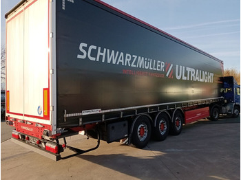 Schwarzmüller 3-A-ULTRALIGHT-Pal-Kiste Liftachse SAF 5680kgTÜV  - Gardintrailer: billede 3