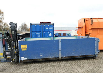 Abrollcontainer, Kran Hiab 099 BS-2 Duo  - Maxi container: billede 2