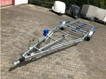 TPV BA 3500 Bootsanhänger mit Seilwinde - Bootstrailer 3.500kg - Bådtrailer: billede 1