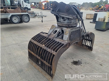  2020 Hydraulic Rotating Grab 80mm Pin to suit 20 Ton Excavator - Grab: billede 1
