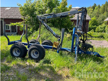 Vreten 4630 HVV 7.0 med Kran och Vinsch - Skovvogn: billede 1