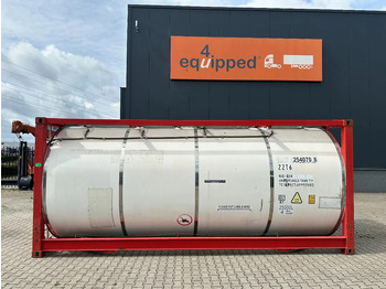 Lagertank til transportering kemikalier CIMC 20FT ISO, 25.080L/1-COMP/3 BAFFELS/4 manholes, ADR valid until 08/2027: billede 2