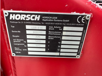 Sprøjteudstyr Horsch LEEB 8 GS: billede 2