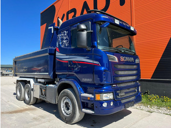 Tipvogn lastbil Scania R 560 6x4 RETARDER / FULL STEEL / BOX L=4595 mm: billede 4