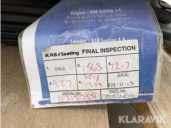 Værktøj/ Udstyr Trucksæde med luft KAB: billede 5