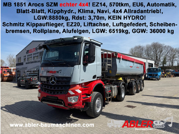 Tipvogn lastbil MERCEDES-BENZ Arocs 1851