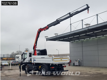Leje en Iveco Eurocargo 180E320 4X2 Suspensión de Acero, Volquete 3 Lados, Palfinger PK12.501 Iveco Eurocargo 180E320 4X2 Suspensión de Acero, Volquete 3 Lados, Palfinger PK12.501: billede 2