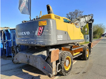 Materialhåndteringsmaskine til transportering affald Volvo EW 210 D waste industry handler 25ton umslagbagger: billede 3