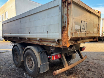 Tipvogn påhængsvogn Carnehl CTK/A Tandem/Rollplane/Alu Bordwände/SAF: billede 3
