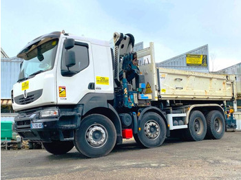 Tipvogn lastbil RENAULT Kerax 520