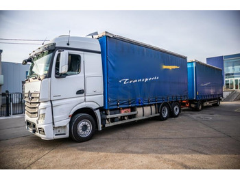 Lastbil med presenning MERCEDES-BENZ Actros 2548