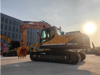 Bæltegravemaskine good condition Hyundai used excavator Crawler excavator 220LC-9S cheap price for sale: billede 3