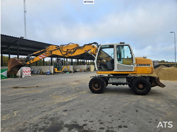 Hjulgravemaskine Excavator LIEBHERR A314 (2007): billede 2