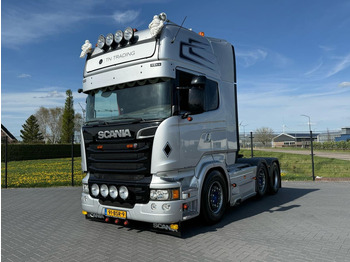 Trækker Scania R520 V8 FULL AIR, STEERING PUSHER, SHOW TRUCK, TOP: billede 2
