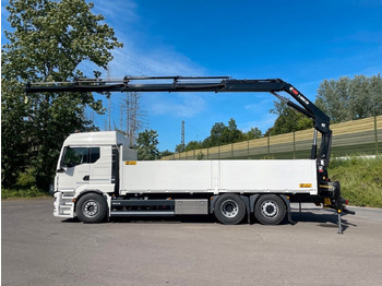 Lastbil med lad, Lastbil med kran MAN TGS 26.480 6X2 Euro6 Retarder HIAB 228 - 4: billede 3