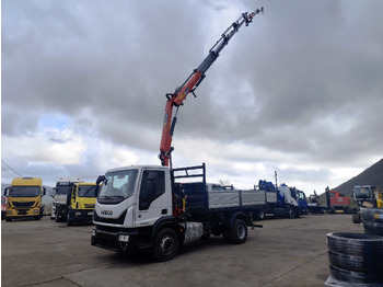 Lastbil med kran IVECO EuroCargo
