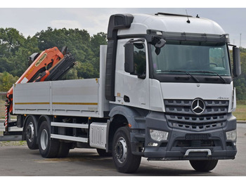 Lastbil med kran, Lastbil med lad Mercedes-Benz AROCS 2542* PK 13001-K B* TOPZUSTAND: billede 3