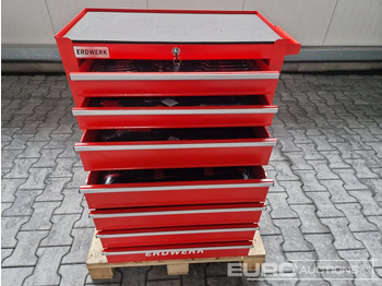 Værkstedsudstyr Unused ERDWERK ER7 Tool Cabinet, 7 Drawers, including Tools: billede 4