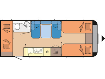 Campingvogn HOBBY MAXIA 595 KML