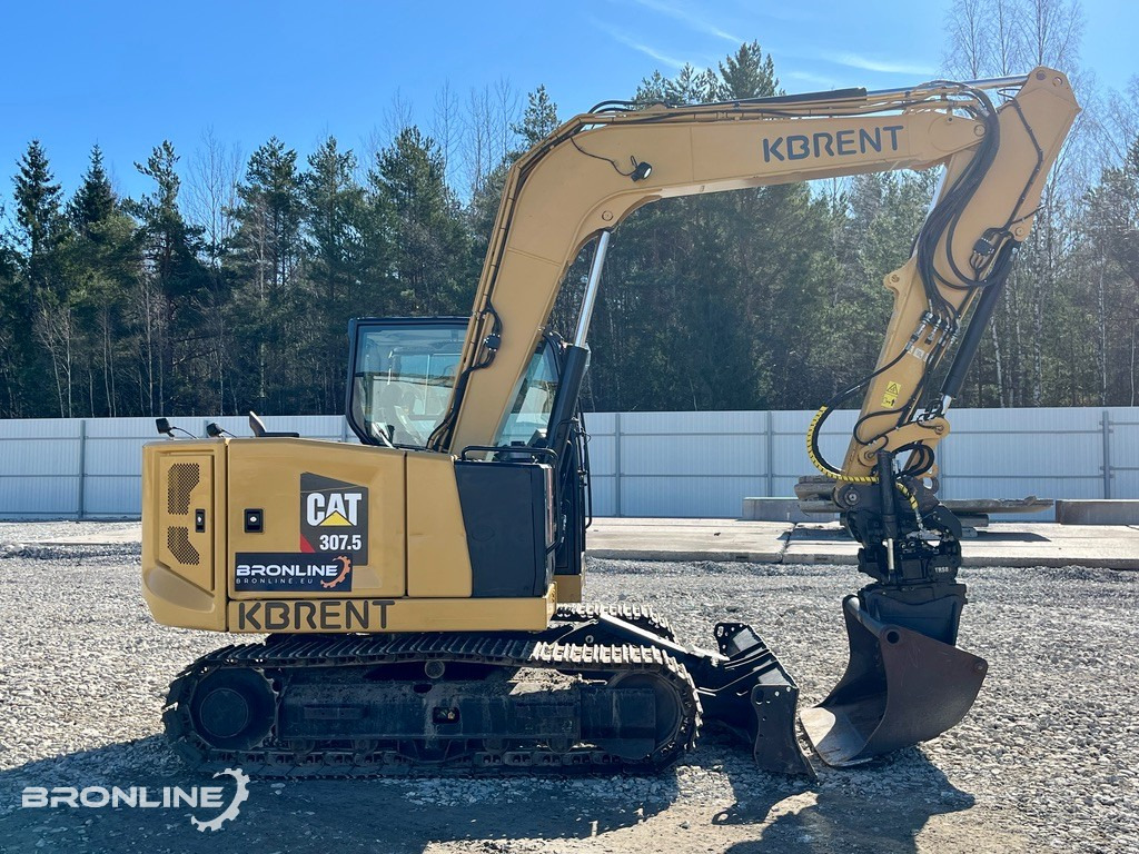2019 Caterpillar 307.5 ROTOTILT / CENTRAL LUBRICATION / S50 - Bæltegravemaskine: billede 4 2019 Caterpillar 307.5 ROTOTILT / CENTRAL LUBRICATION / S50 - Bæltegravemaskine: billede 4