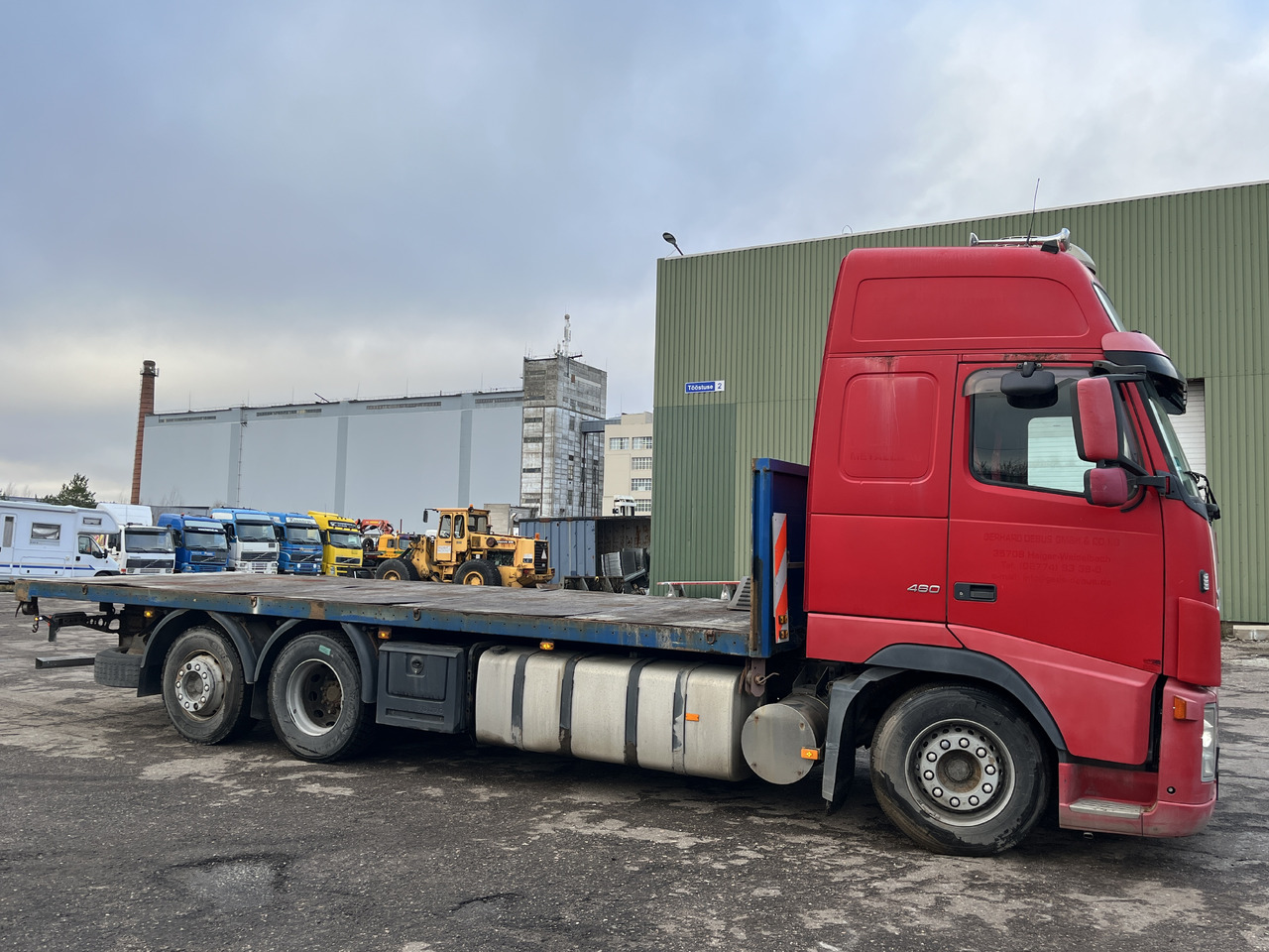 Volvo FH12 Flatbed Automatic 2006 - Lastbil med lad: billede 4 Volvo FH12 Flatbed Automatic 2006 - Lastbil med lad: billede 4