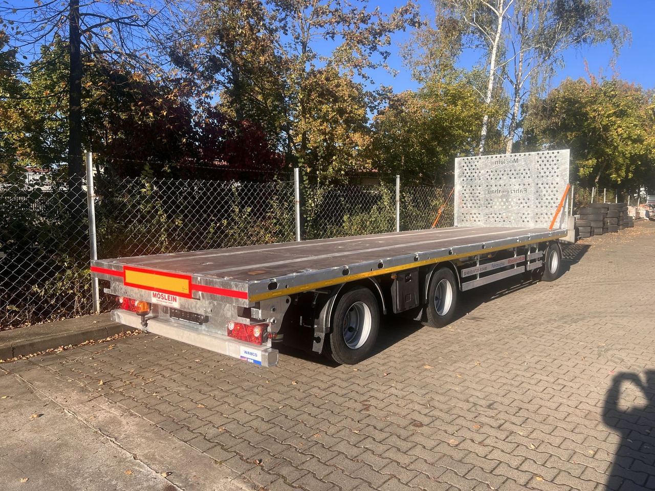 Möslein 3 Achs Jumbo- Plato- Anhänger, 10,5 m Ladefläch - Ladtrailer: billede 4 Möslein 3 Achs Jumbo- Plato- Anhänger, 10,5 m Ladefläch - Ladtrailer: billede 4