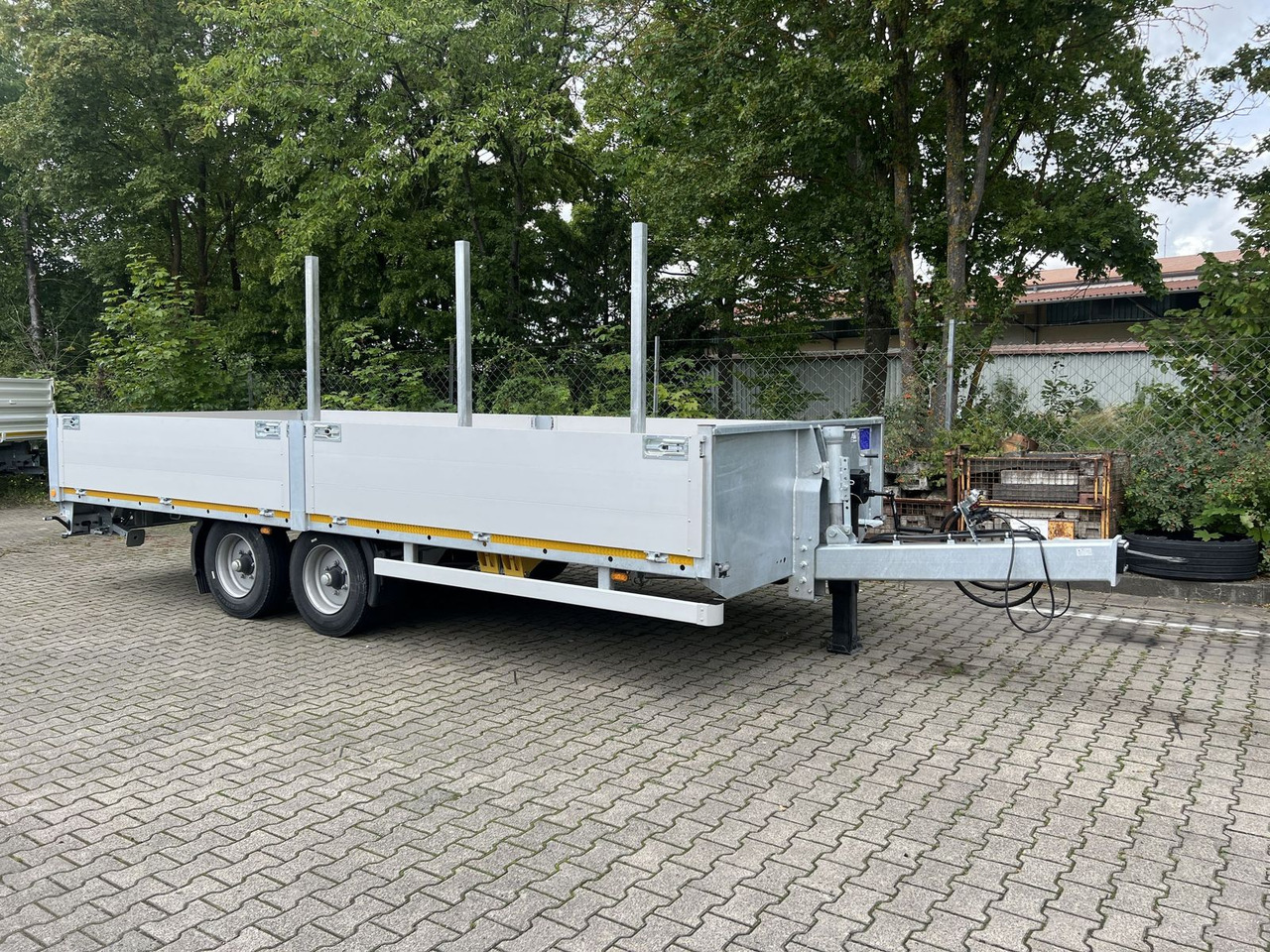 Möslein Tandem- Pritschenanhänger- Tieflader - Ladtrailer: billede 1 Möslein Tandem- Pritschenanhänger- Tieflader - Ladtrailer: billede 1