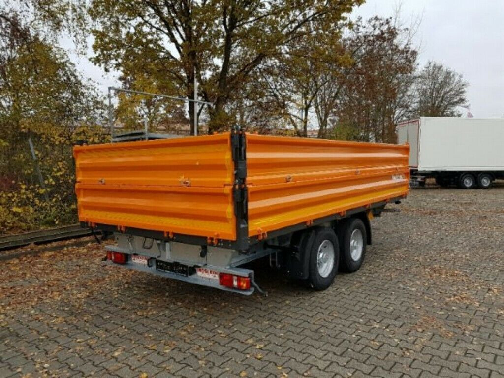Möslein neuer Tandem 3- Seitenkipper Tiefladermit Bordw - Tipvogn påhængsvogn: billede 4 Möslein neuer Tandem 3- Seitenkipper Tiefladermit Bordw - Tipvogn påhængsvogn: billede 4