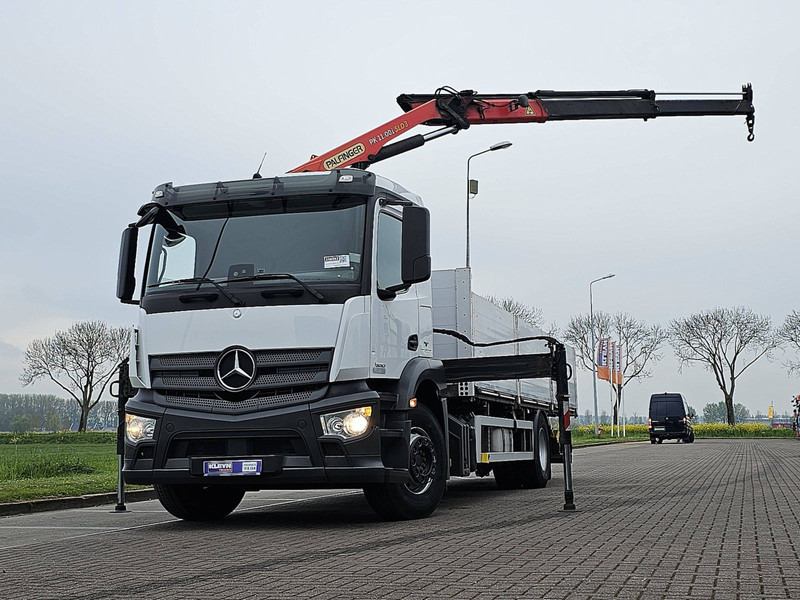 Mercedes-Benz ANTOS 1830 PK 11.001 - Lastbil med lad, Lastbil med kran: billede 1 Mercedes-Benz ANTOS 1830 PK 11.001 - Lastbil med lad, Lastbil med kran: billede 1