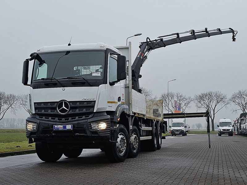 Mercedes-Benz AROCS 3240 HIAB 232ES5 - Lastbil med lad, Lastbil med kran: billede 1 Mercedes-Benz AROCS 3240 HIAB 232ES5 - Lastbil med lad, Lastbil med kran: billede 1