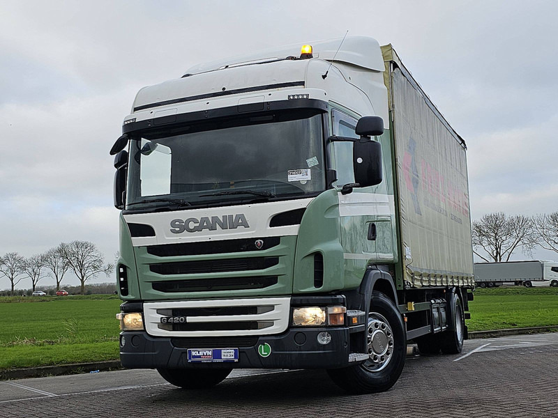 Scania G420 HL RETARDER ADBLUE - Lastbil med presenning: billede 1 Scania G420 HL RETARDER ADBLUE - Lastbil med presenning: billede 1