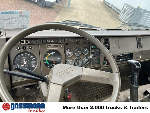 Iveco 260-34 AHW 6x6, V8, Manual, Full Steel - Lastbil chassis: billede 2 Iveco 260-34 AHW 6x6, V8, Manual, Full Steel - Lastbil chassis: billede 2
