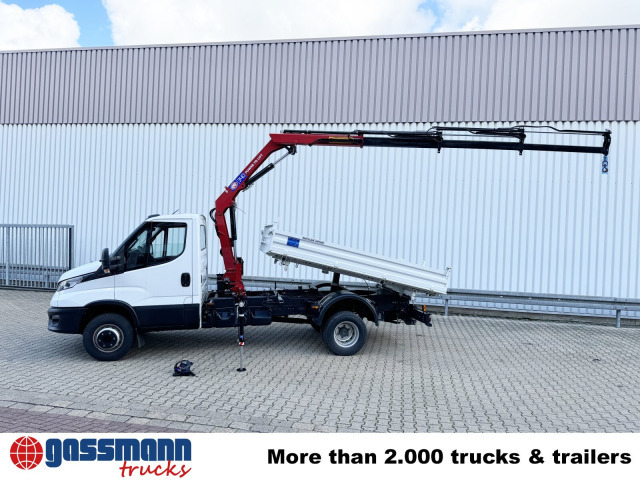 Iveco Daily 70C18H 4x2 mit Kran HMF 340-K3, Funk - Tipvogn lastbil, Lastbil med kran: billede 4 Iveco Daily 70C18H 4x2 mit Kran HMF 340-K3, Funk - Tipvogn lastbil, Lastbil med kran: billede 4